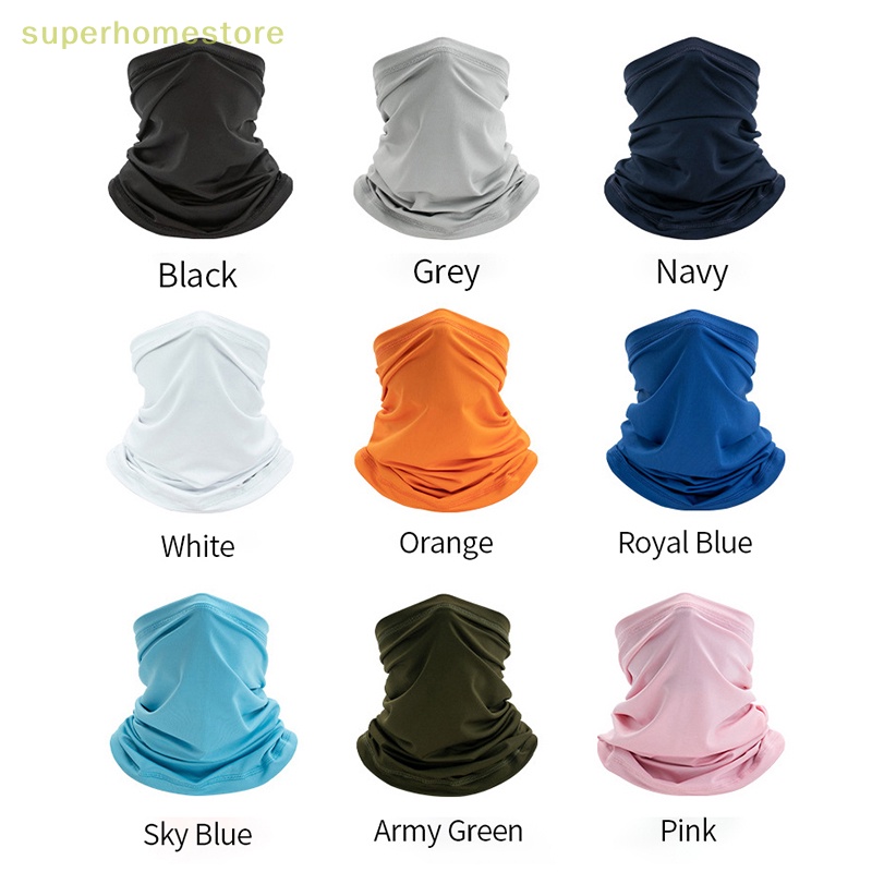 Khẩu Trang Thể Thao Chống Tia uv Bảo Vệ Khuôn Mặt Chống Tia uv Khi Chạy Bộ Câu Cá Thể Thao Ngoài Trời uyi