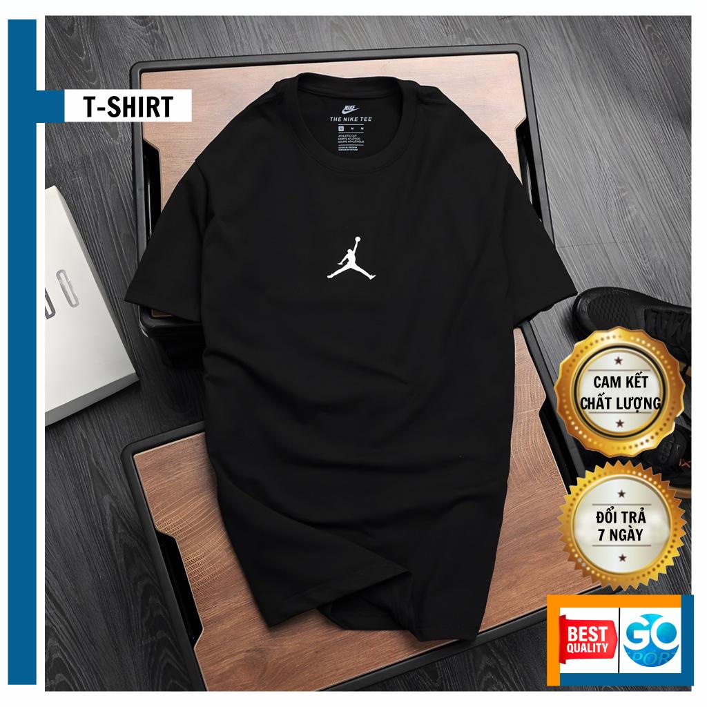 Áo Thun Tay Ngắn Nam Cổ tròn JD Basic vải cotton hã.ng phông unisex
