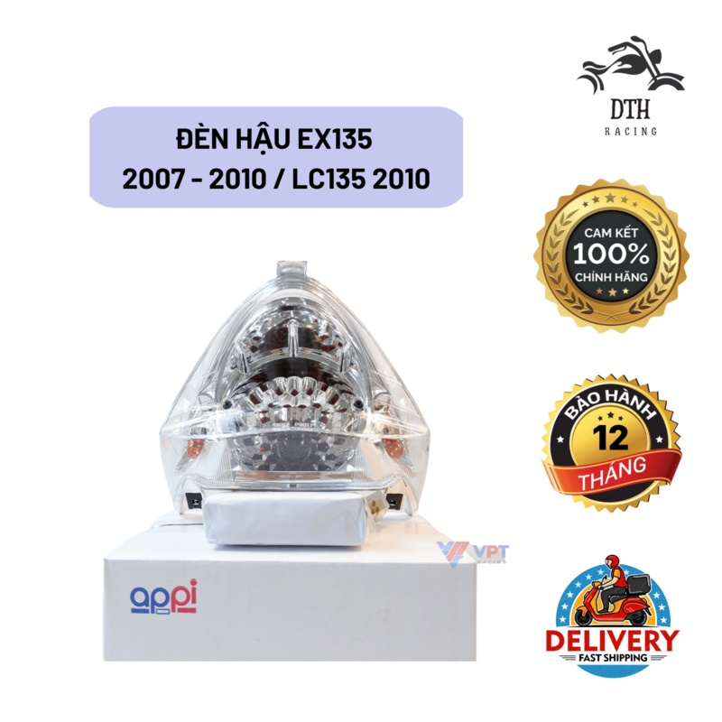 Đèn hậu EX135 2007 - 2010 / LC135 2010 - Màu trắng - Chính hãng APPI - Nhập khẩu Malaysia