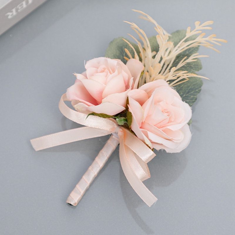 Hoa Lụa Cài Áo Chú Rể Phù Dâu