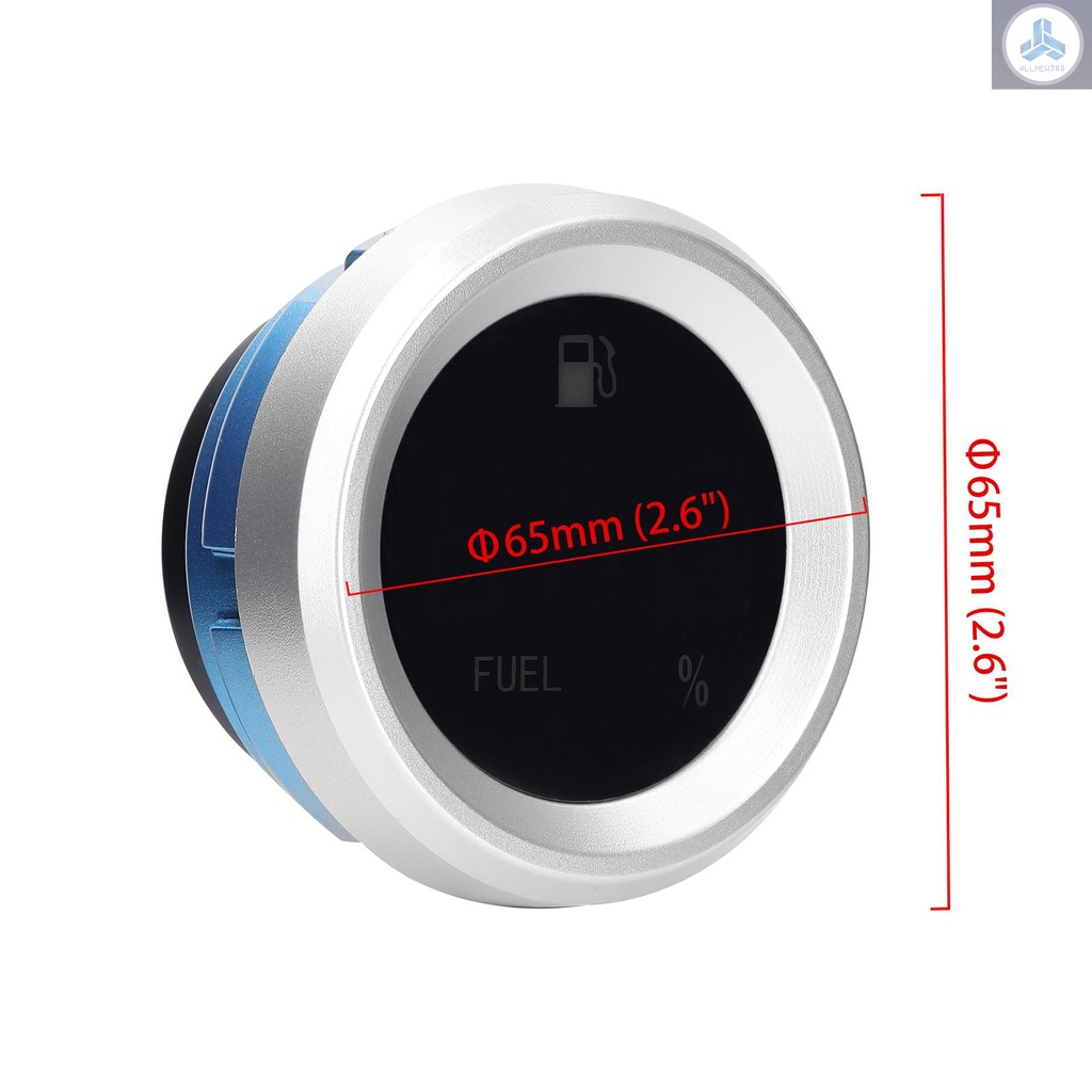 Đồng Hồ Đo Mức Nhiên Liệu Kỹ Thuật Số Có Đèn Nhấp Nháy 9-35v 1-vn1 Cho Xe Mô Tô
