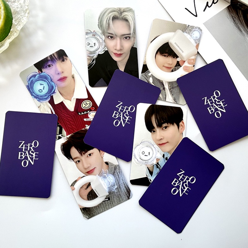 Thẻ Hình Nhóm Nhạc kpop zb1 zerobaseone Ngẫu Nhiên zhang hao
