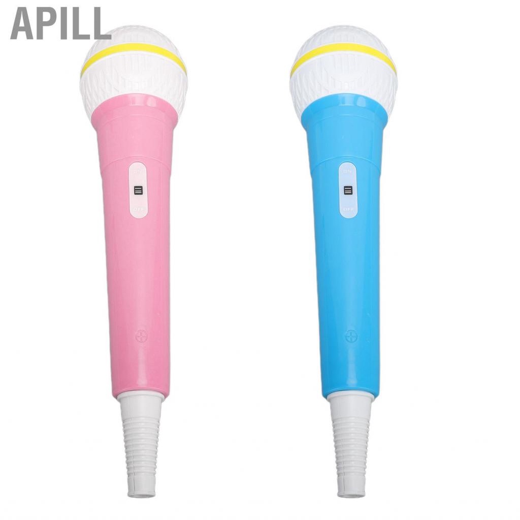 Apill Fake Microphone Safe Odorless  Prop Pretend Mic Toy