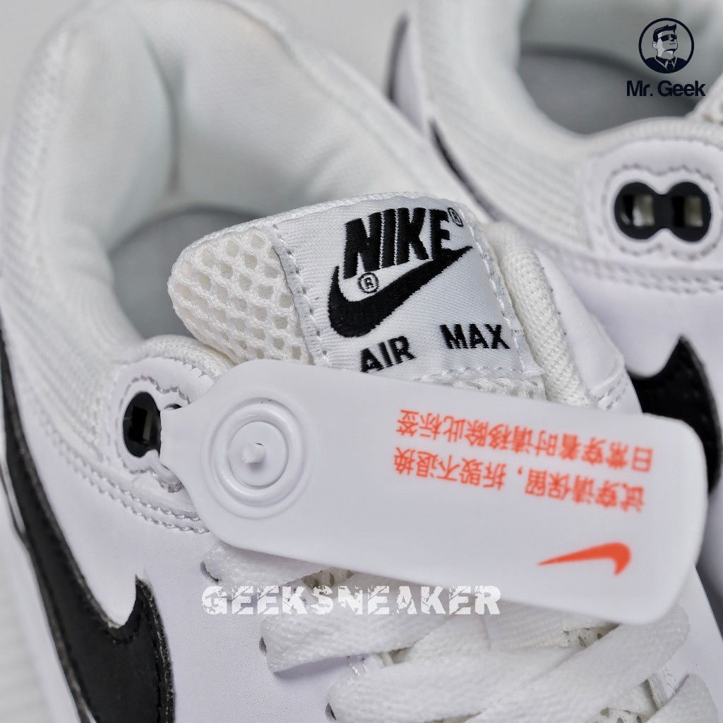 Giày Sneaker cổ thấp NK Air Max 1 White Black