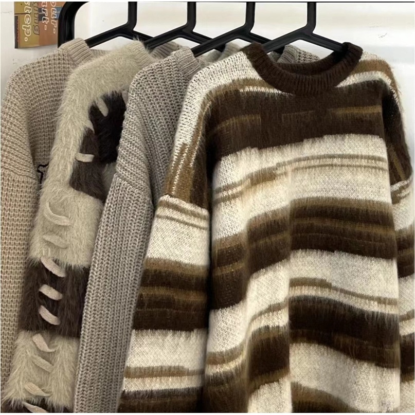 Áo Len Tay Dài Dáng Rộng Phong Cách Hàn Quốc Hàng Mới Dành Cho Bạn Nữ