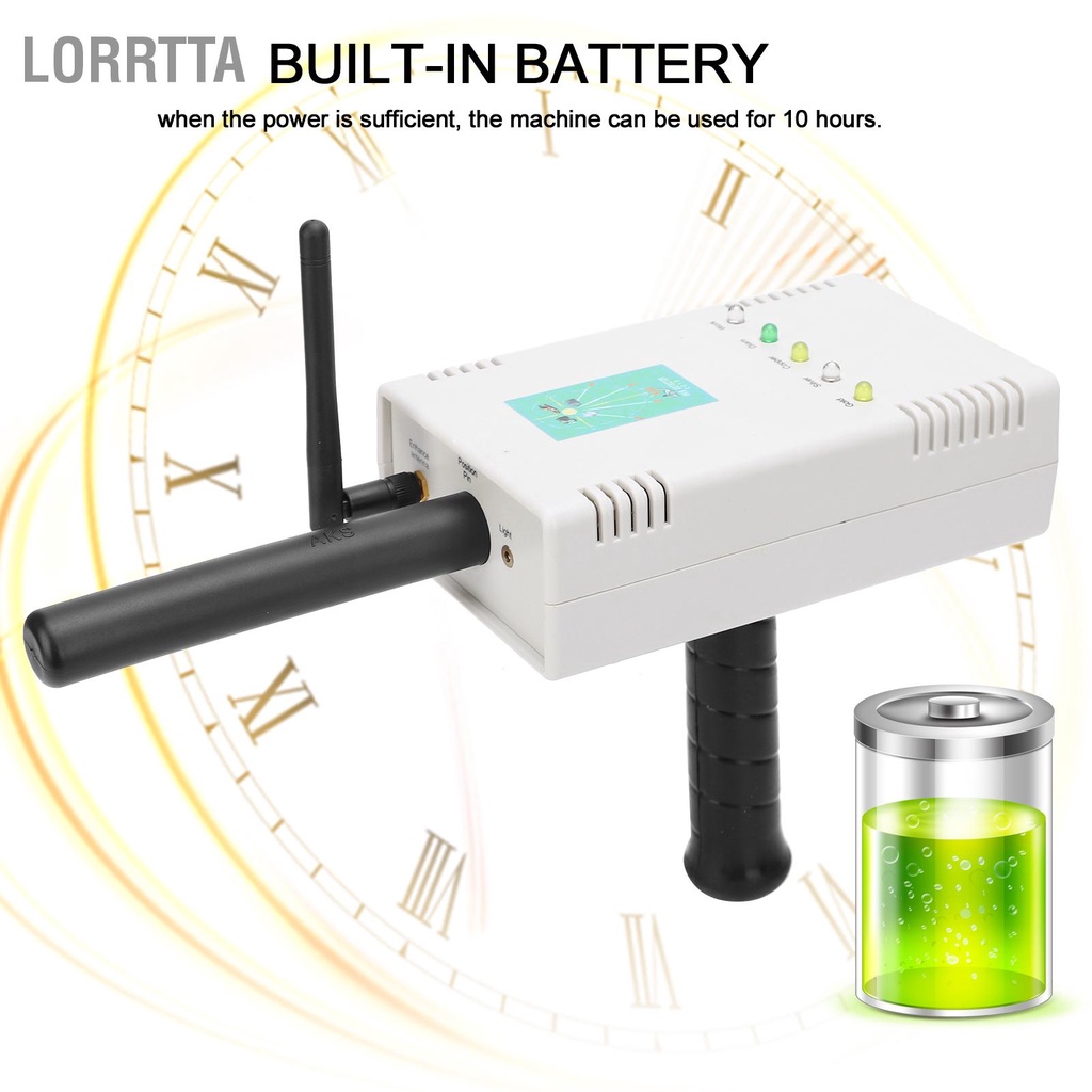 Lorrtta Máy dò kim loại dưới lòng đất 0‑1200m Công cụ tìm kiếm tầm xa cho đá quý vàng bạc đồng 100‑240V