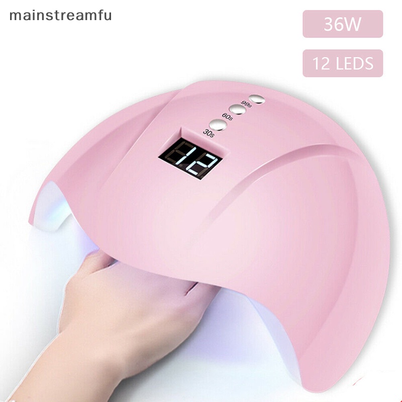 Máy Sấy Khô Sơn Móng Tay Bằng Tia uv 12 Bóng led usb 36w Chất Lượng Cao