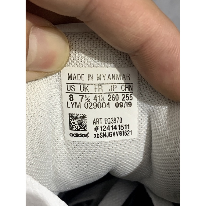 2hand Giày Adidas Hoops 2.0 Cloud White EG3970 SIZE 41 1/3