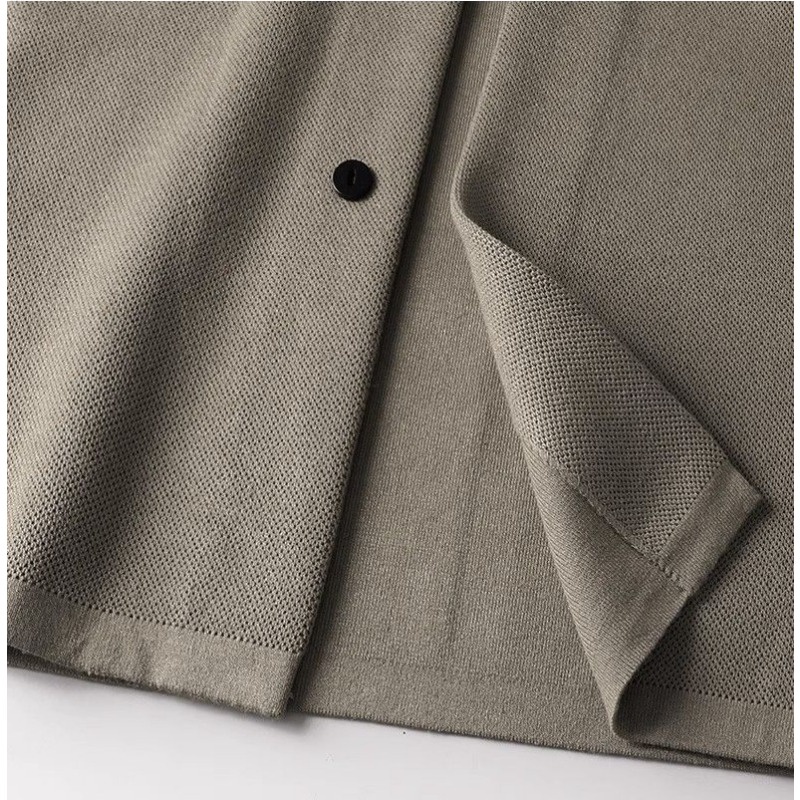 Áo Khoác cardigan Dệt Kim Dáng Ôm Thời Trang Xuân Thu Cho Nam Giới