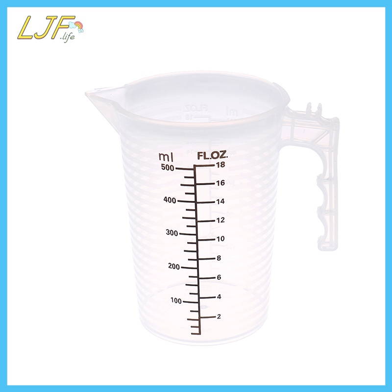 Bình Đựng Bột Làm Bánh Trong Suốt Có Nắp Đậy Thể Tích 100 / 250 / 500ml vn