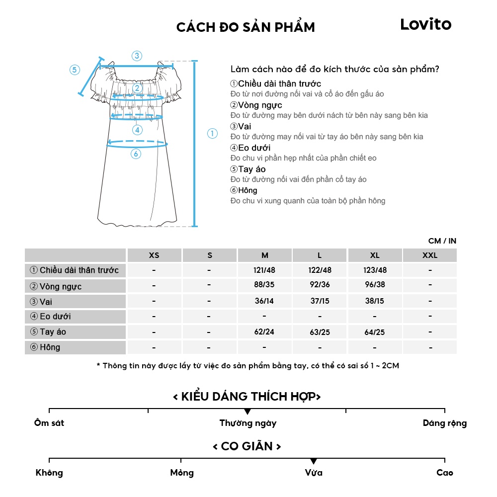 Lovito Đầm kiểu dáng đơn giản có hoa xếp nếp kiểu Ditsy dành cho nữ LNE35112