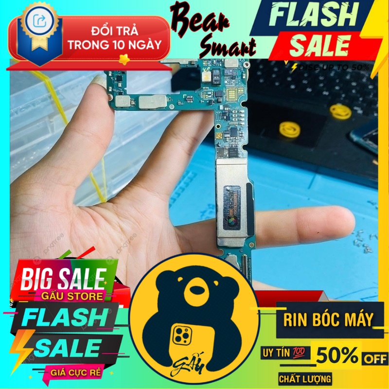Main Samsung S10 Plus Hàn Việt Mỹ (S10+ G975N G975F G975U) Rin bóc máy /Bo Mạch Chủ / Mainboard G975