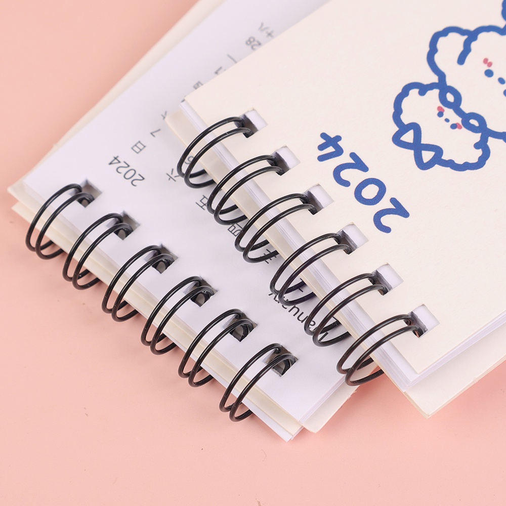 Lịch Để Bàn 2024 mini Thiết Kế Đơn Giản Sáng Tạo Dễ Thương note