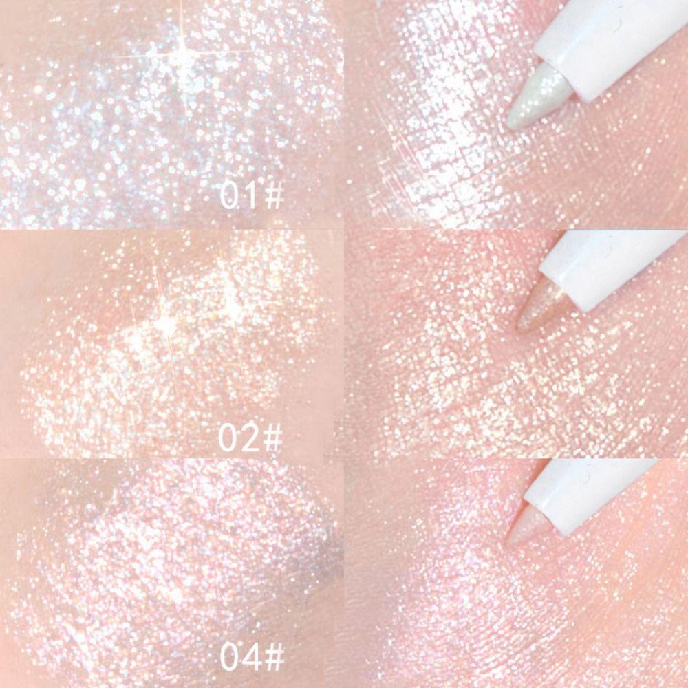 Xixi Bút Kẻ Mắt Bắt Sáng Lấp Lánh Lâu Trôi Chống Thấm Nước Cho Nữ