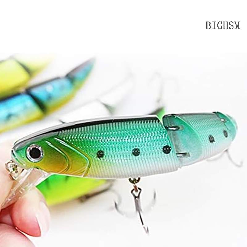 Bighsm Mồi Câu Cá Giả Bằng Nhựa Cứng Ba Phần Khác Nhau luya Batik Giống Mồi Dụ Cá skk