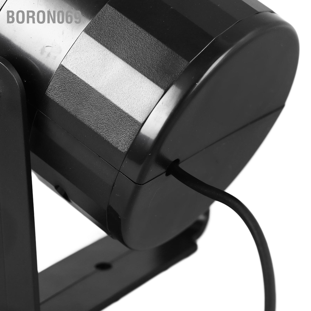 Boron069 Giáng Sinh Bông Tuyết Đèn Máy Chiếu Xoay LED Độ Sáng Cao Màu Sắc Rõ Nét Hình Ảnh Rơi Trang Trí Trong Nhà