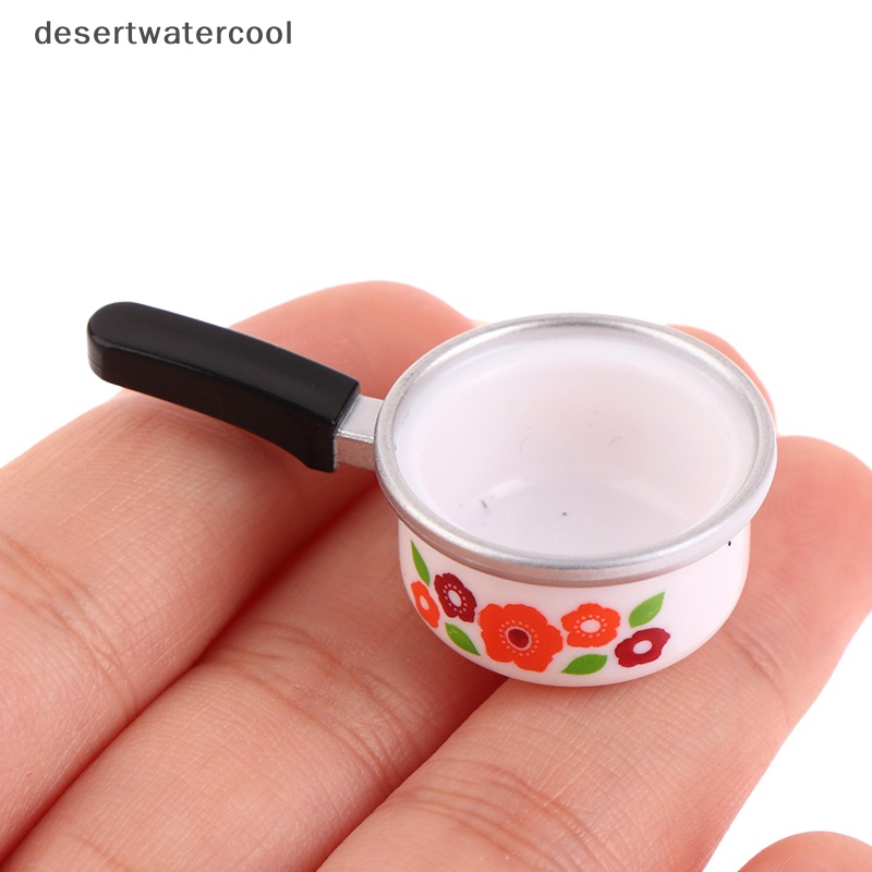 1 Mô Hình Nồi Chảo Mini Tỉ Lệ 1: 12 Trang Trí Nhà Búp Bê