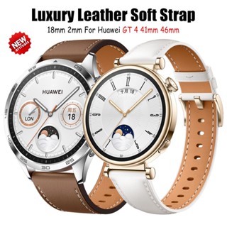 Dây Da Cho Huawei Watch GT 5 / 4 46mm / GT5 / 4 41mm Vòng Tay Cho Huawei Watch GT2 Pro GT3 SE GT 3 Pro Đồng Hồ Thông Minh Dây Đeo Tay
