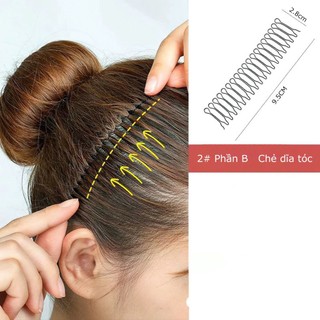Kẹp giữ cố định tóc gọn gàng liền mạch SINGU