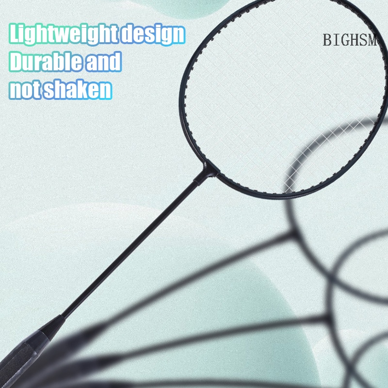 Bighsm set 2 Vợt Cầu Lông Bằng Hợp Kim Siêu Nhẹ Cao Cấp Kèm Túi Đựng Tiện Lợi skk