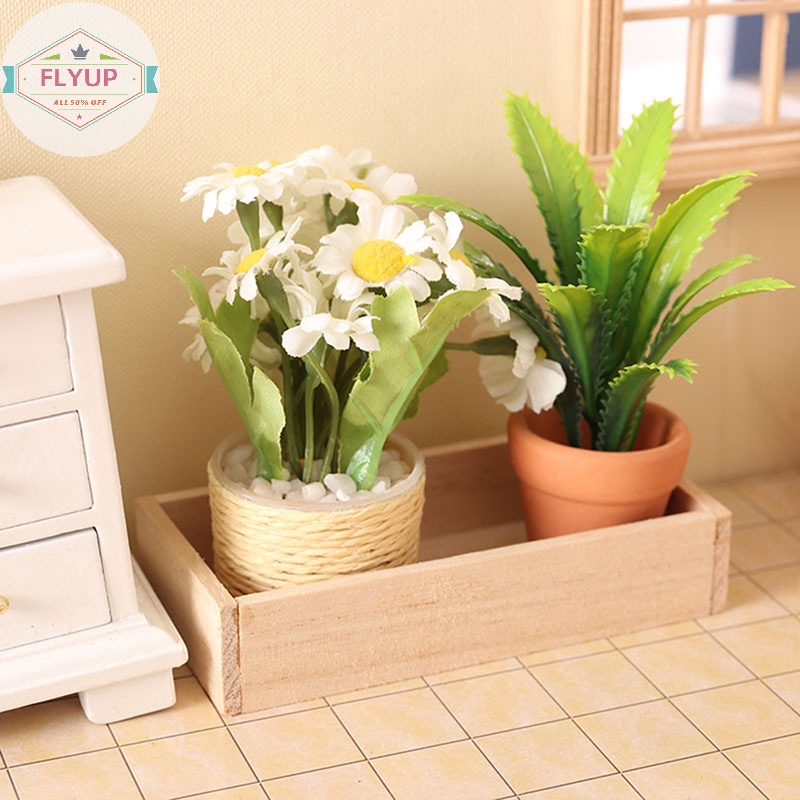 Giỏ Gỗ mini Đựng Trái Cây / Rau Củ Quả Trang Trí Nhà Búp Bê vn