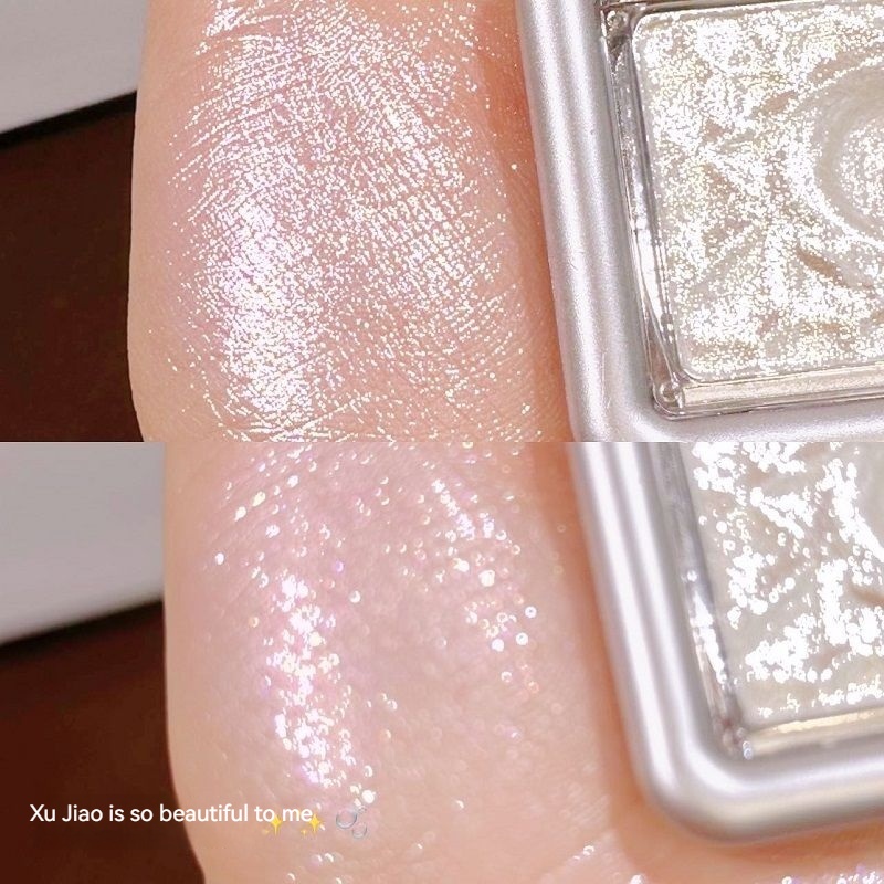 Thanh lãnh cảm giác~Bất hủ cao bóng phấn châu sáng bóng thủy quang bùng nổ mịn màng mềm mại khoai tây nghiền kim cương xương đòn cao bóng loáng