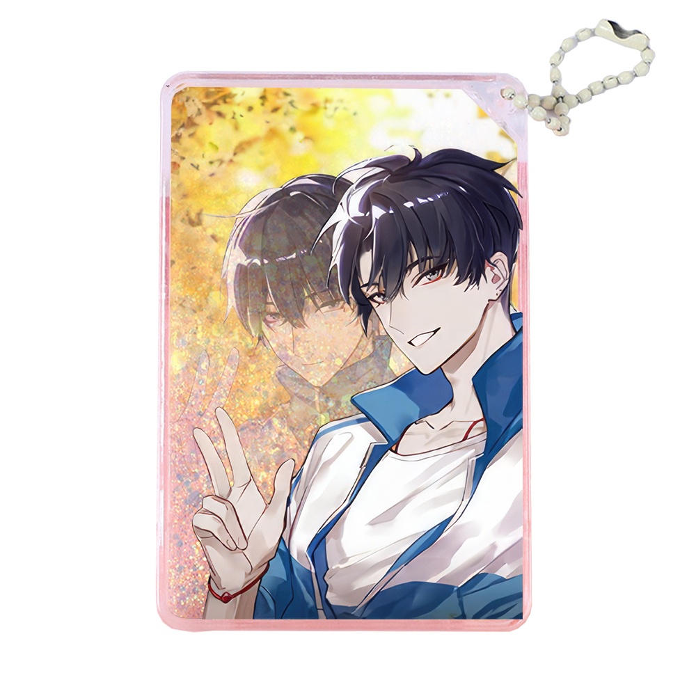 Móc khóa cát chảy Anime Manga Boys Love OTP Đam Mỹ Gojo Geto MĐTS Thiên Quan Tứ Phúc Husky và sư tôn mèo