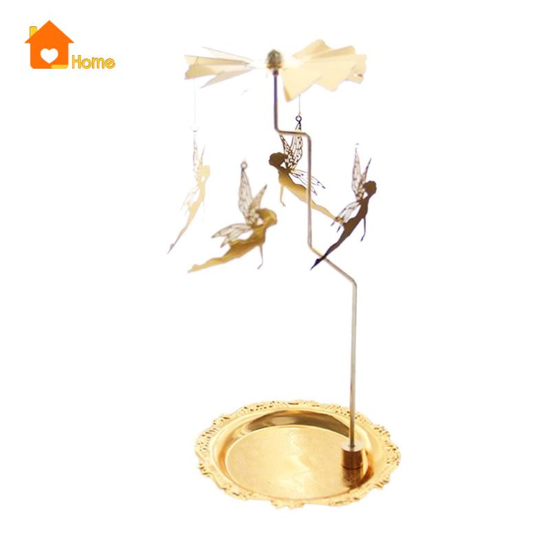 Giá Đỡ Nến Bằng Kim Loại Để Bàn Trang Trí Phòng Khách / Lễ Hội