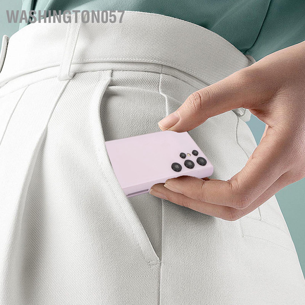 Washington057 SOYES S23 Pro Điện thoại thông minh mini 3.0 inch Kính 3D siêu mỏng WiFi RAM 2GB ROM 16GB 0 3MP Mặt trước 2MP Camera sau di động bỏ túi 3G cho Android 8.1