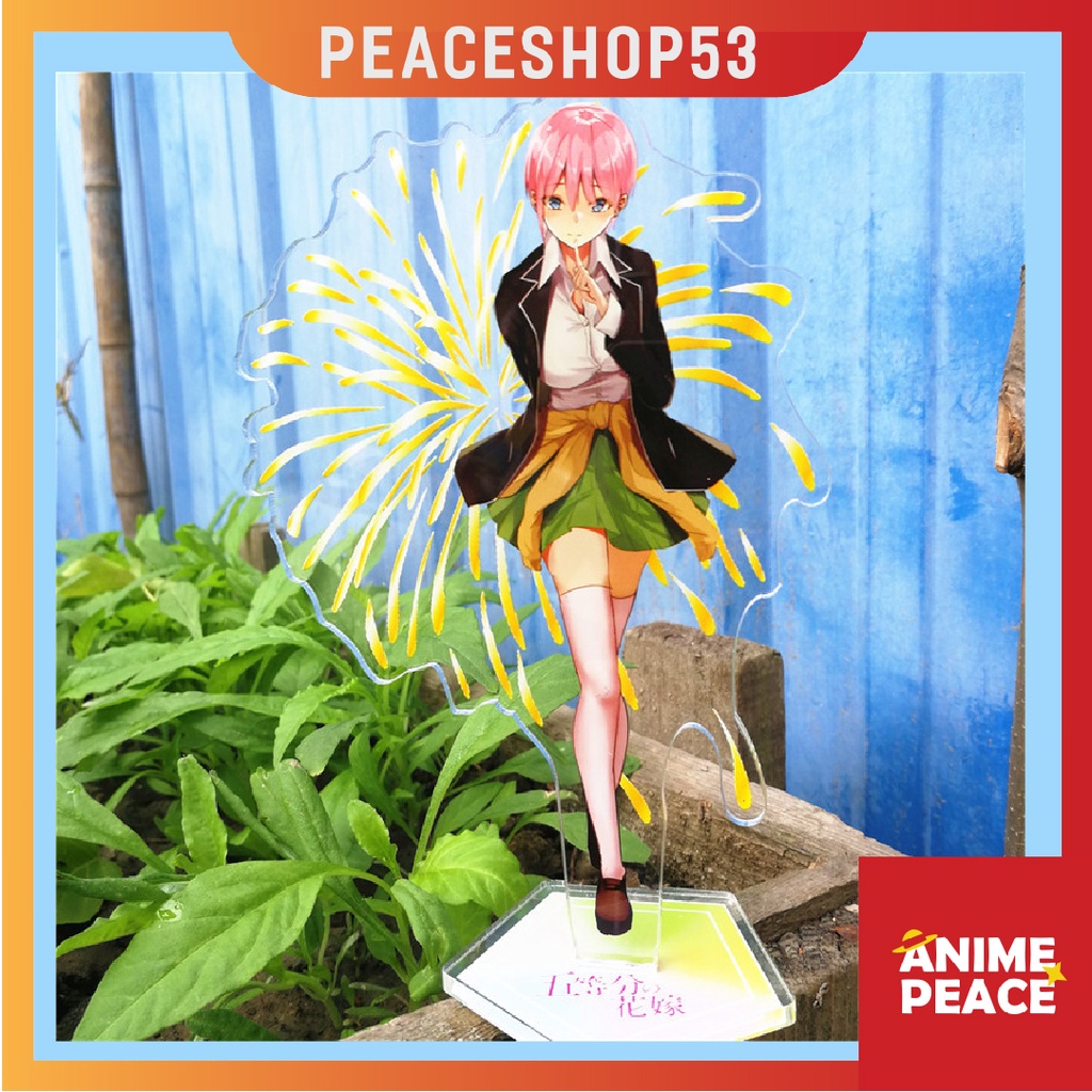 Mô hình standee Gotoubun No Hanayome Anime Nhà Có 5 Nàng Dâu SD17