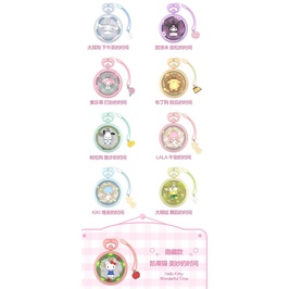 ★Đồ Chơi hgtoys hgtoys★  [] Búp Bê popmart sanrio good time Trang Trí Hộp Bí Ẩn Thời Thượng