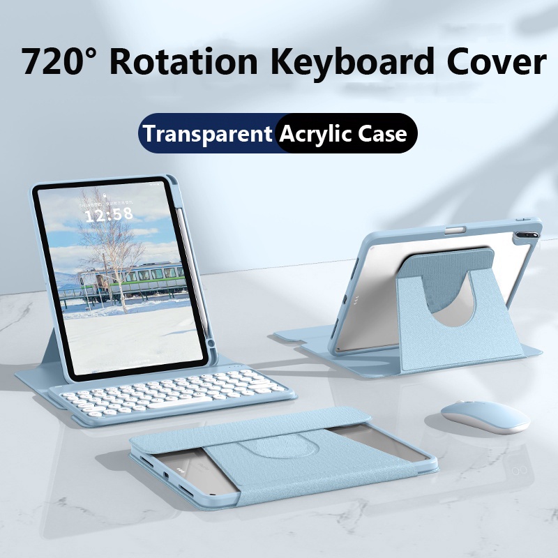 360°Bao Da Máy Tính Bảng Nắp Lật Nam Châm Cho samsung galaxy tab s9 2023 11 a9 plus a8 10.5 2021 s6 lite 10.4 s9 fe plus 12.4 Giá Đỡ