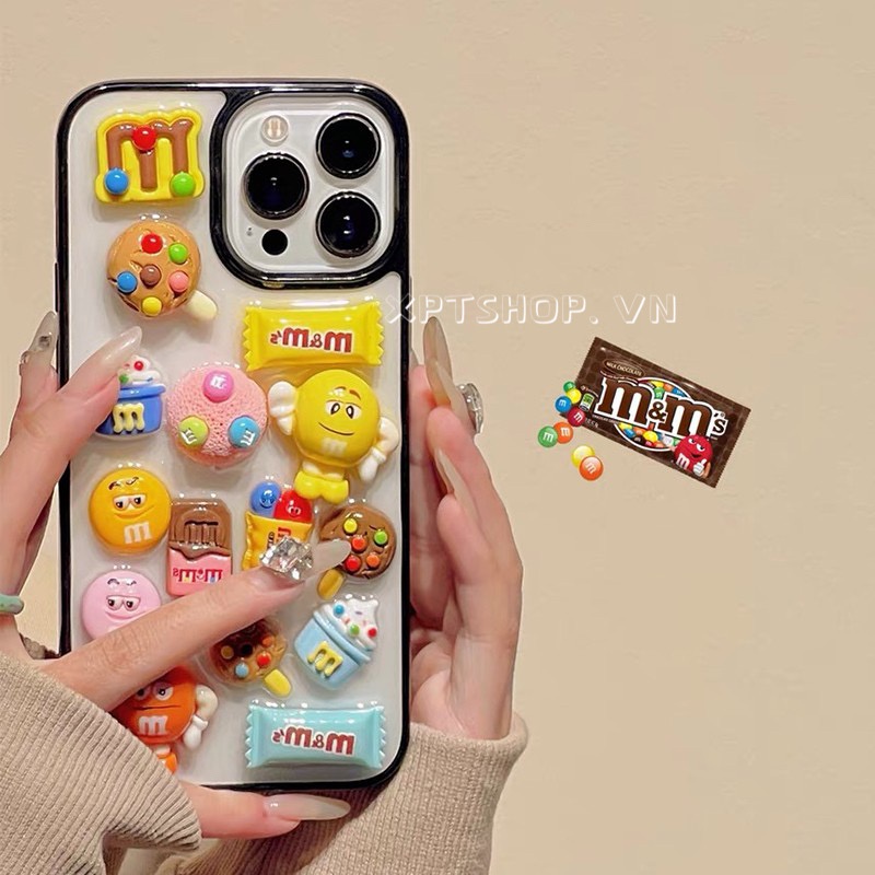 Ốp Điện Thoại Nhựa Chống Sốc Hình Bánh Quy / Kẹo / Bánh Quy Cho iphone 15 pro max 15 pro 15 14 13 12 11 xr ix 78plus