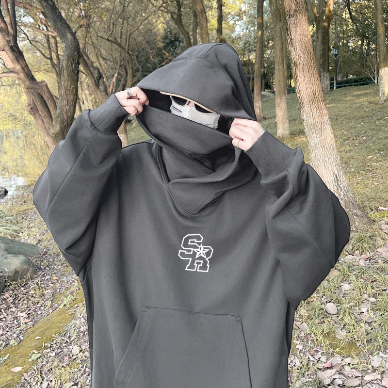 Áo Hoodie cotton Dày Dáng Rộng Thời Trang Cao Cấp Cho Nam Nữ