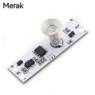 Dc 12v cảm biến cảm ứng điện dung chuyển đổi lò xo chuyển đổi led dimmer công tắc điều khiển 9-24v 30w 3a cho nhà