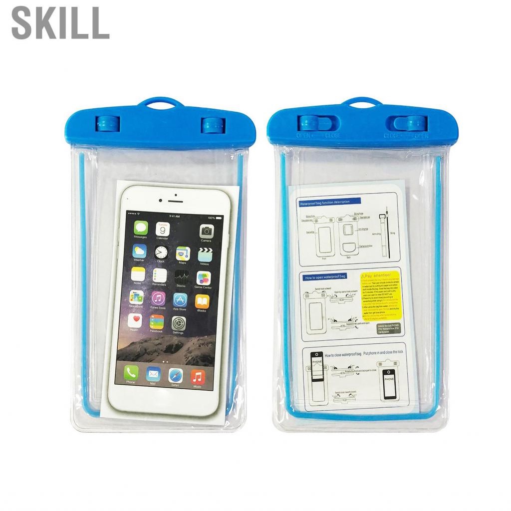 Skill Waterproof Cellphone Dry Bag Universal Phone Pouch Case for Underwater Diving