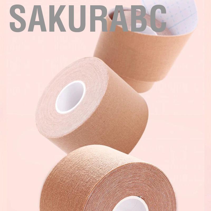 Sakurabc Breast Lift Strap Soft Comfortable Waterproof Elastic Self Adhesive Boobs Tape for