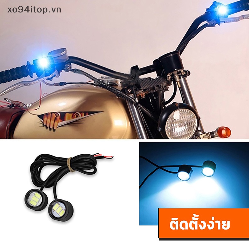 Xoitop Đèn led Sương Mù Siêu Sáng An Toàn Cho Xe Máy vn