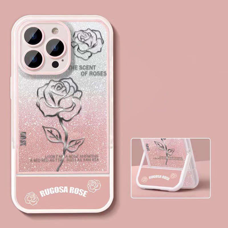 Ốp Điện Thoại Trong Suốt Chống Rơi Họa Tiết Bướm Cho Iphone 7 7plus 8 8plus xs xr 11 12 13 14 15pro plus promax