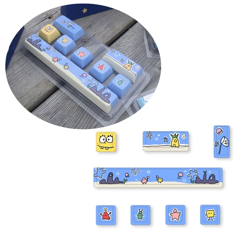 Jenniferad Space Enter Directions Keyboard Keycap XDA Height Keycap cho bàn phím cơ