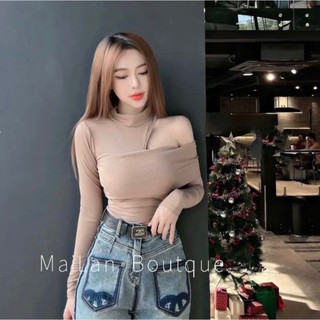 Tinh Tế Chic - Áo Thun Borip Xẻ Vai Phong Cách Cá Tính TTSLC0001