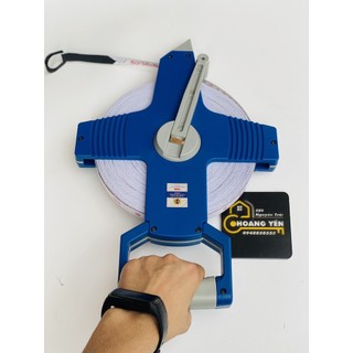 Thước cắm đất 50m vải thủy tinh c-mart d0008-50, thước đo đất 30m c-mart d0008-30