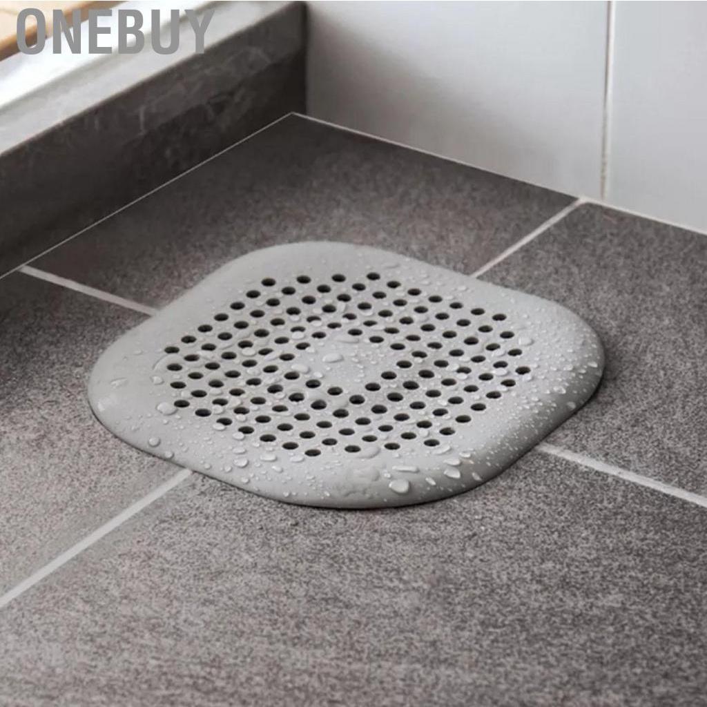 Onebuy Shower Drain Cover  Mesh Filter Hair Catcher for Bathroom