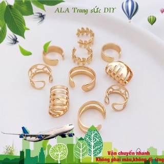 💖Trang sức DIY phụ kiện💖Đôi Khuyên Tai Mạ Vàng 14k Thời Trang Cho Nữ