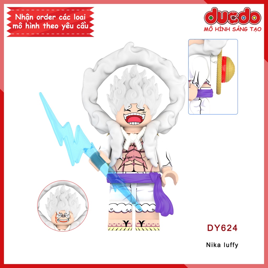 Minifigures Đảo hải tặc nhân vật Luffy -Đồ chơi Lắp ghép Mini One Piece Mô hình DY624 DY625