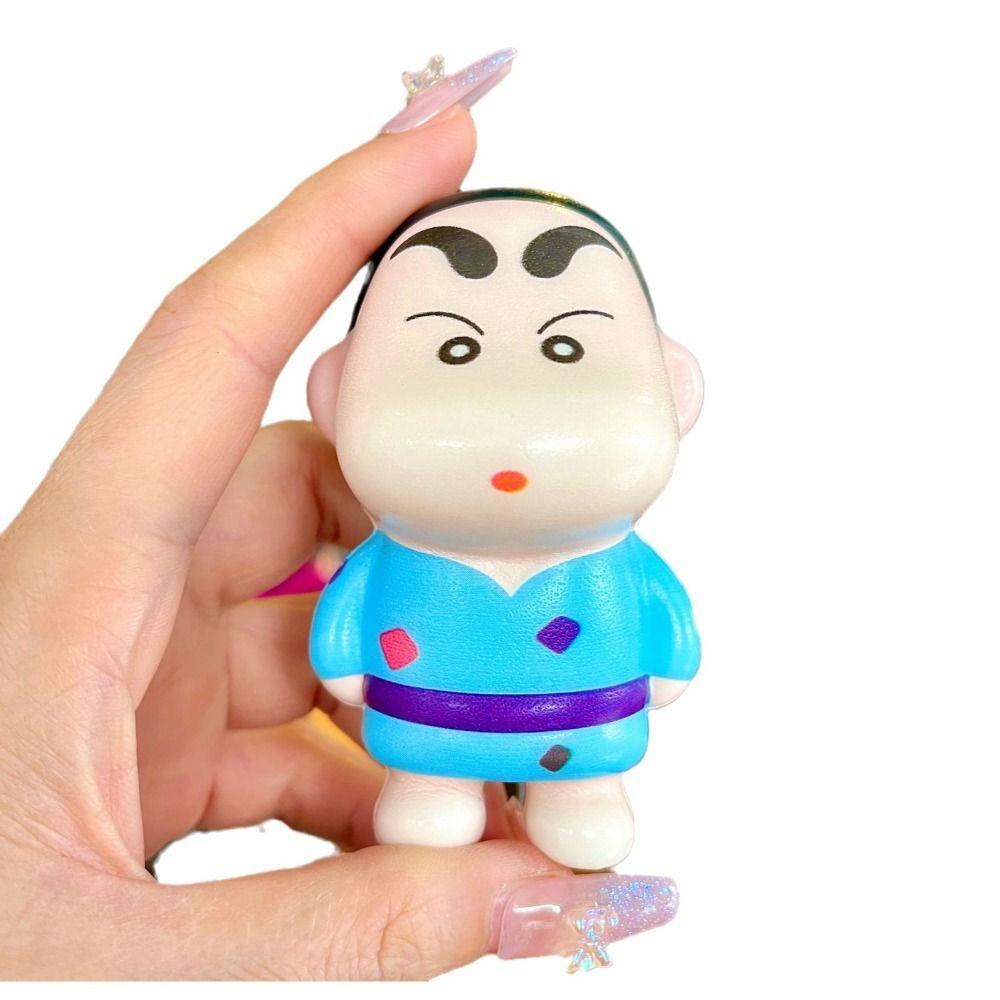 Mmluck Đồ Chơi Bóp Phục Hồi Chậm Làm Từ pu Hình Cậu Bé Bút Chì shin-chan Dễ Thương Dùng Làm Quà Tặng Sinh Nhật