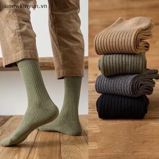 Đôi vớ màu trơn đơn giản thời trang cho nam