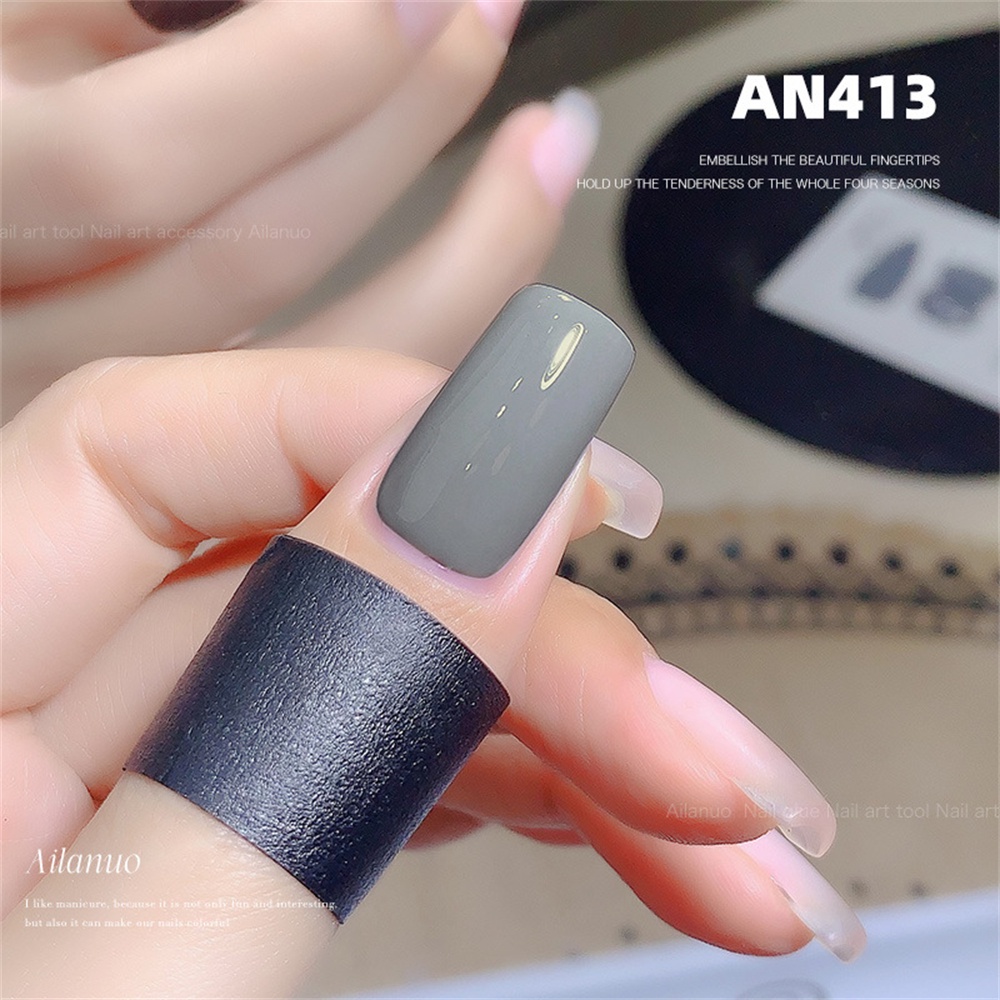✔Sơn Móng Tay Candy Elano Grey Styles Sơn Móng Tay Chống Nước Lâu Trôi Không Cong Vênh Không Rơi Sơn Móng Tay Trị Liệu Bằng ánh Sáng Candygirla.vn