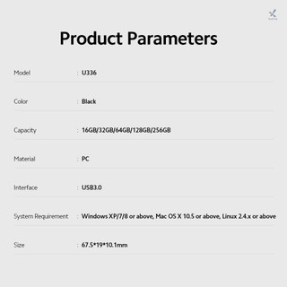 Usb 3.0 32GB Tốc Độ Cao Netac U336 Đen