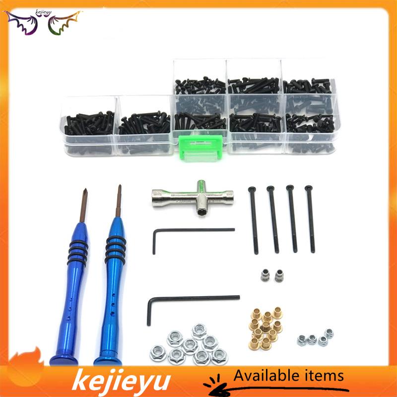 Bộ Ốc Vít Lục Giác m2 m2.5 m3 Chuyên Dụng Thay Thế Cho Xe Điều Khiển Từ Xa wltoys 12423 12428 1 / 12